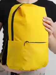 Желтый рюкзак женский
