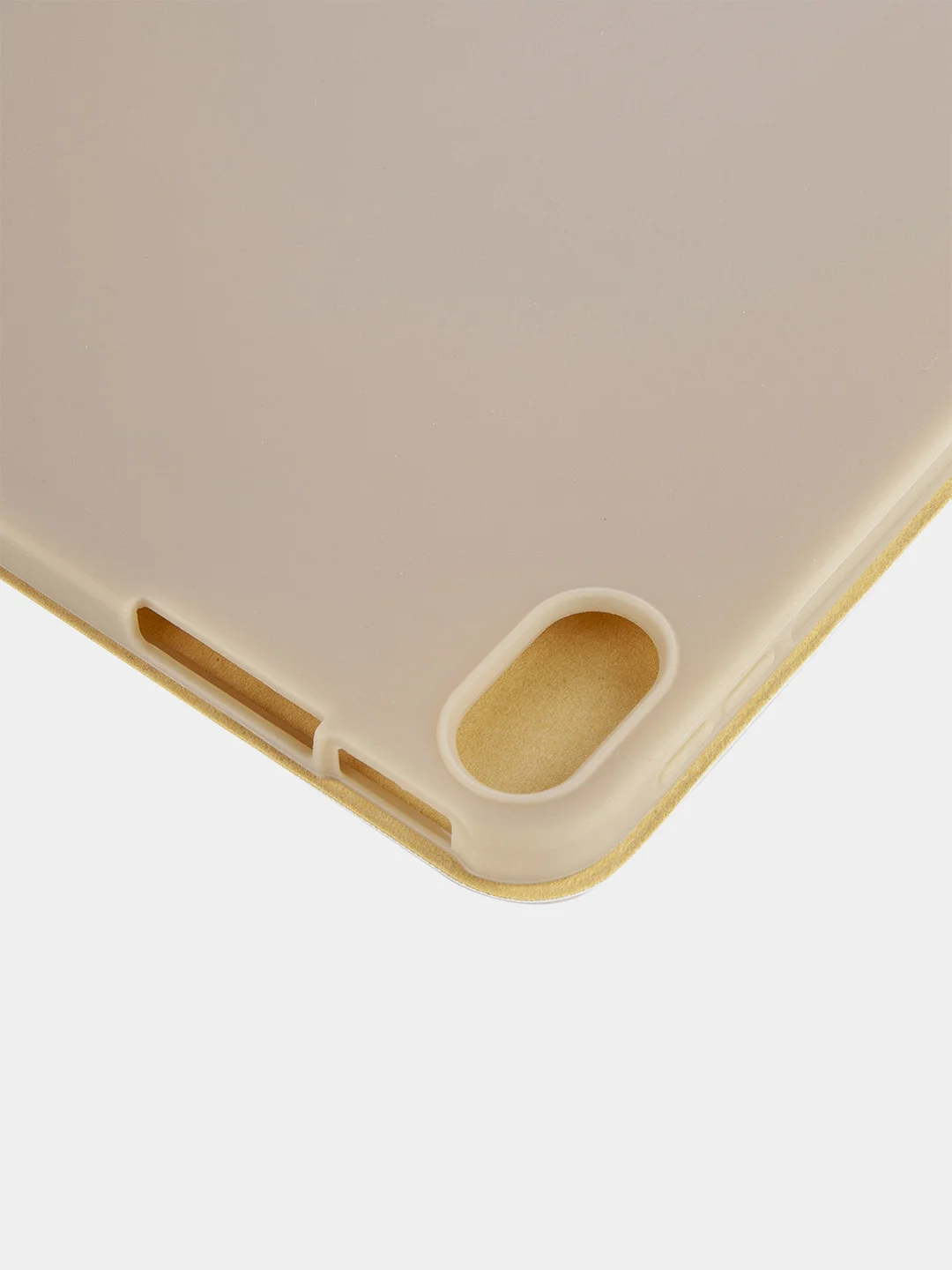 Золотой чехол-книжка для Apple iPad Air 11 2024/ iPad Air 4 2020/ iPad Air 5 2022 КАРТОФАН экокожа