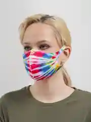 Голубой маска защитная многоразовая