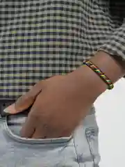 Красный браслет на руку, унисекс