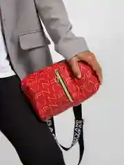 Красный сумка через плечо