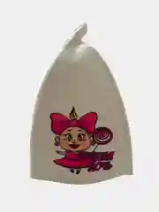 Розовый шапка для бани, детская