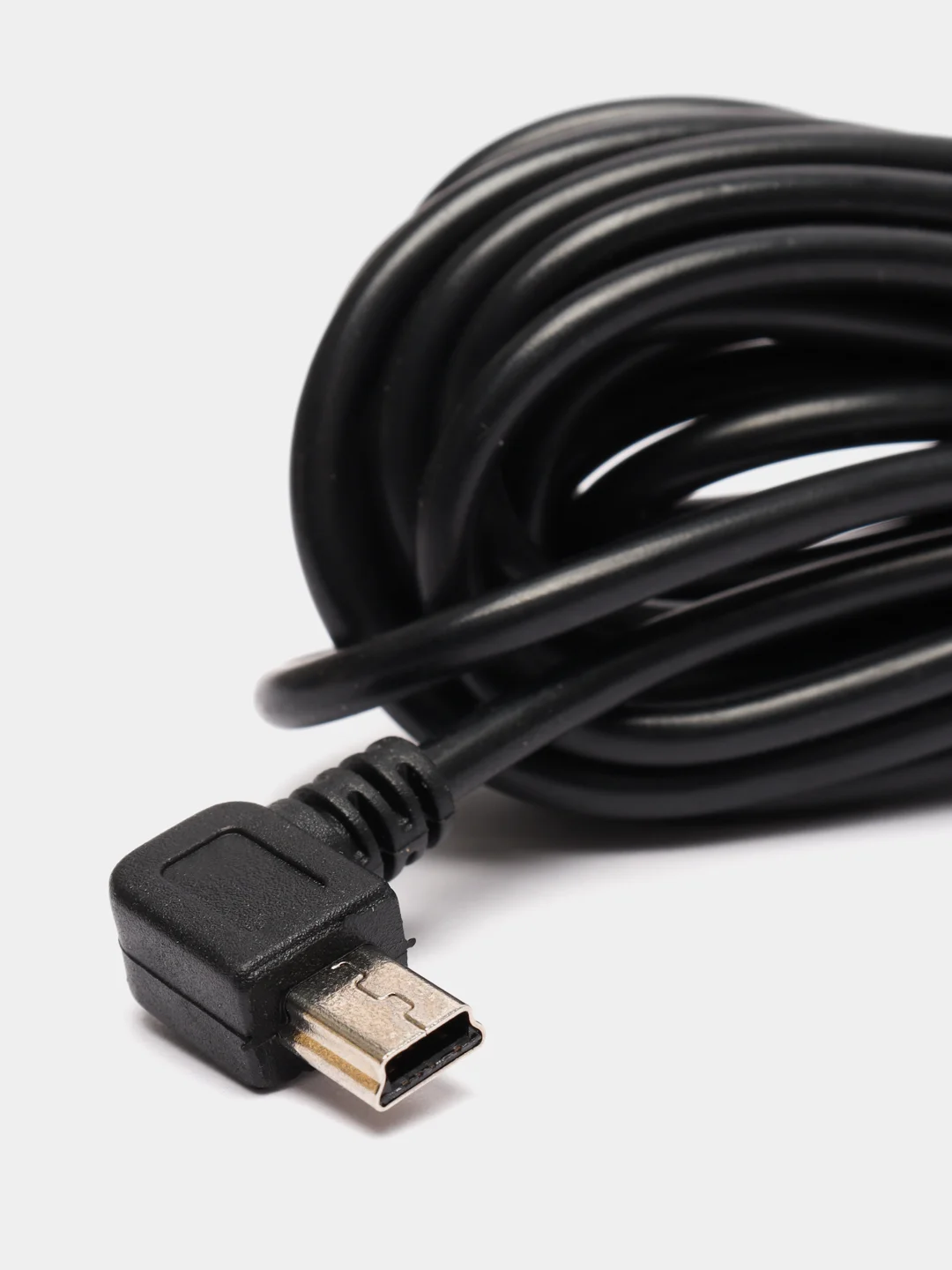 Зарядное устройство для регистратора, навигатора Mini USB 5V угловой