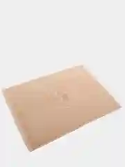 Бежевый коврик для ног в ванную 50*70 см , 4 цвета