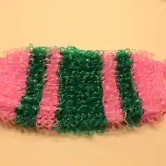 Зеленый мочалка для тела