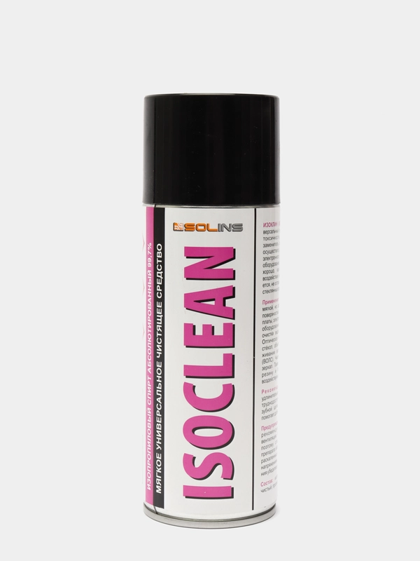 Отмывочная жидкость Solins Isoclean, изопропанол, 400 мл