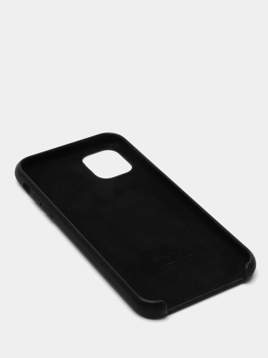 Хаки чехол Silicone Case для iPhone 11, с открытым низом
