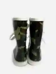 Хаки резиновые сапоги детские, с утеплителем, 22-30 размер