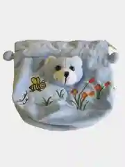 Голубой детская сумочка / Меховая сумочка