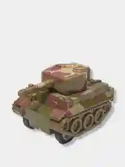 Лайм танк игрушечный мини-фигурка инерционный 5 см