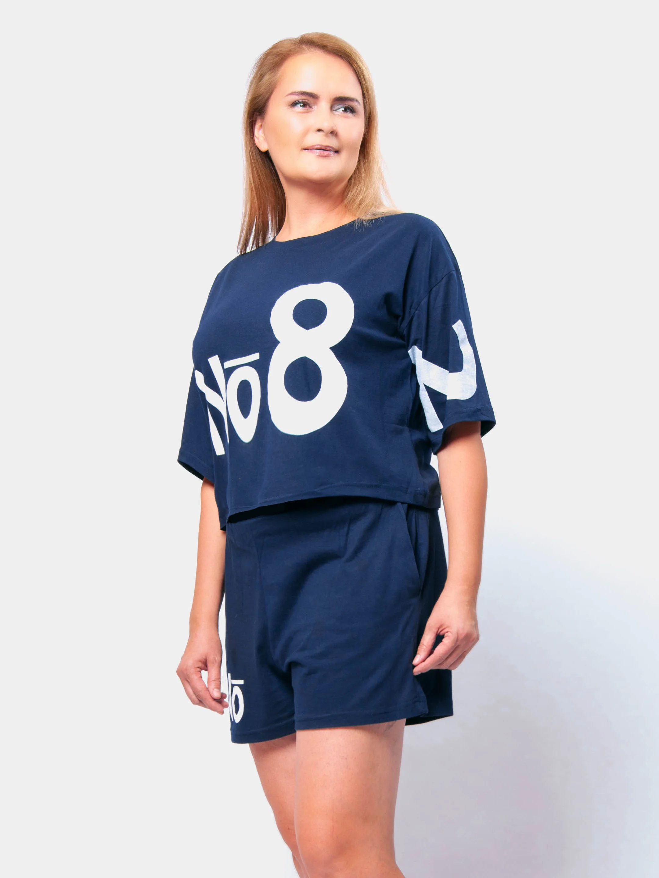Костюм  женский ARKAR /топ,шорты/ОВЕРСАЙЗ (42-60 разм)