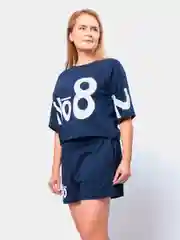 Костюм  женский ARKAR /топ,шорты/ОВЕРСАЙЗ (42-60 разм)