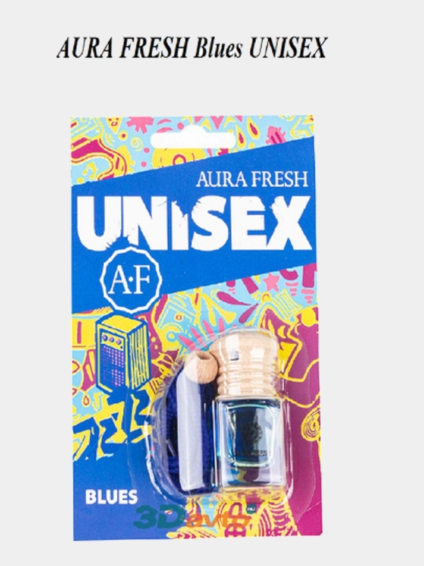 Ароматизатор автомобильный AURA FRESH Blues UNISEX