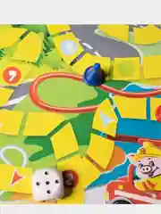 Желтый настольная игра-ходилка "Свинячий патруль"