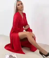 Красный платье женское Каталея