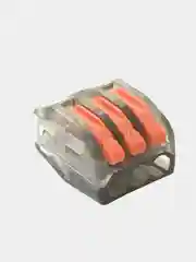 Клеммник PCT-313 3-проводная клемма (0.08-2.5 мм) прозрачный корпус