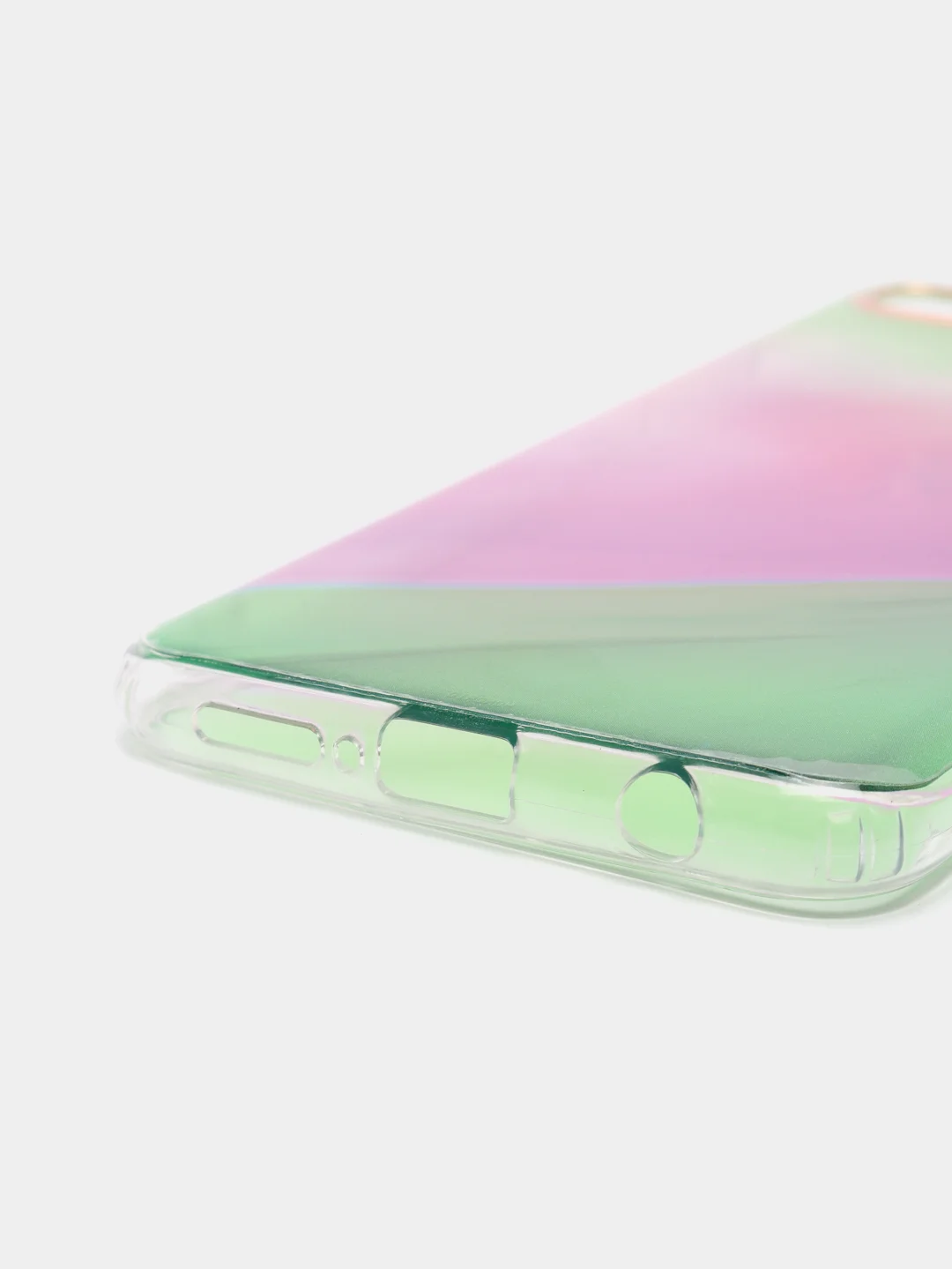 Салатовый чехол силиконовый для Honor 10