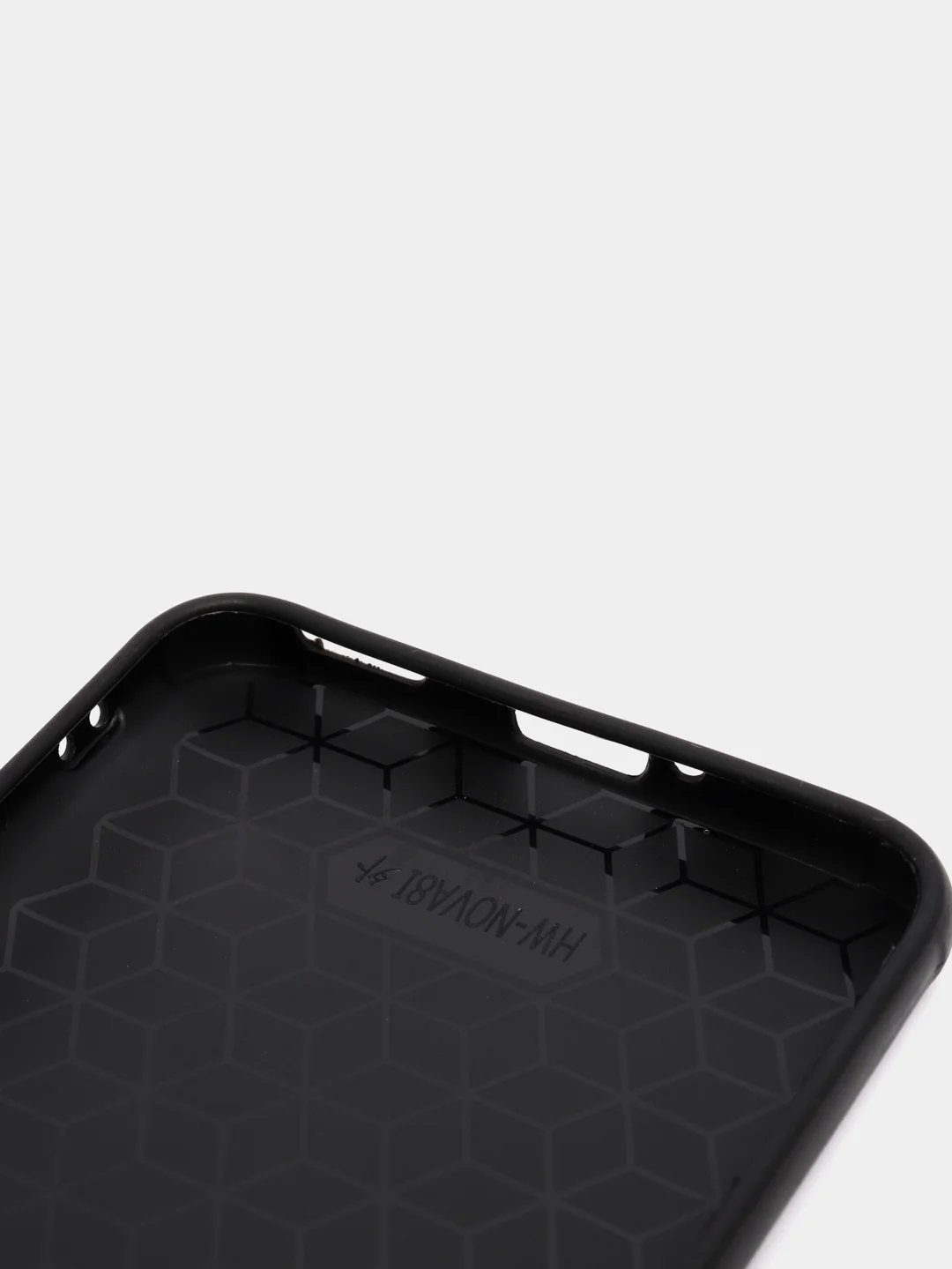 Тёмно-розовый чехол Honor 50 lite c защитой камеры и бархатом внутри