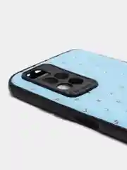 Голубой чехол для Xiaomi Poco M4 Pro 5G, Redmi NOTE 11S 5G с защитой камеры