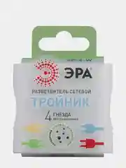 Тройник-разветвитель ЭРА SP-4-W белый