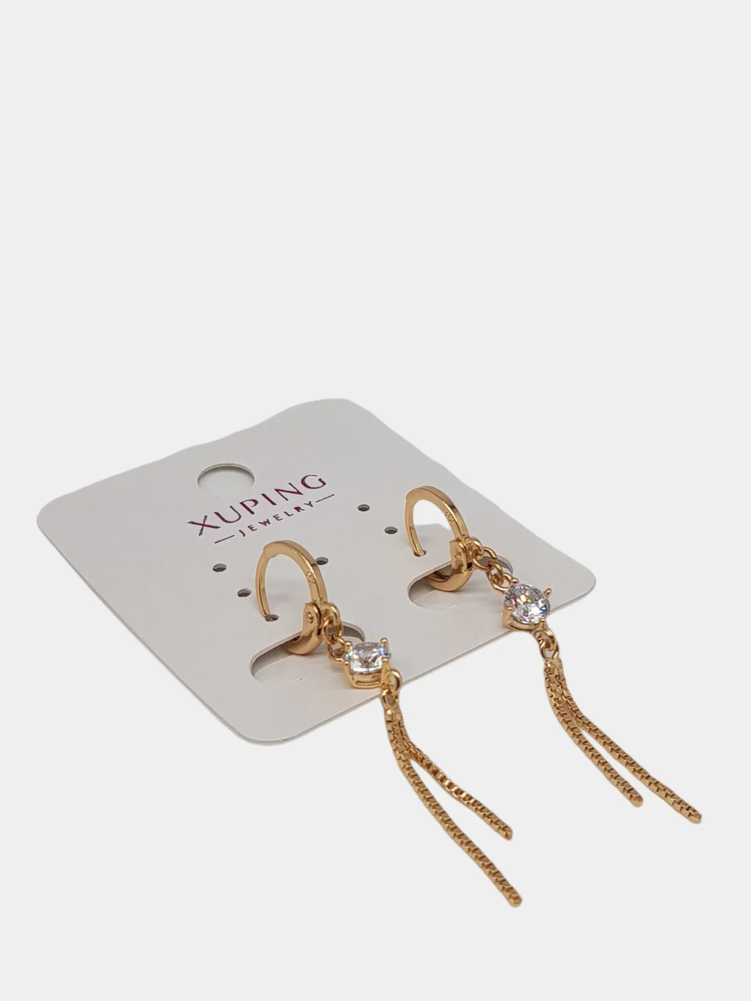 Золотой серьги-кисточки Xuping Jewelry