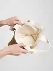 Белый сумка пляжная женская