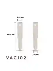 Заготовка ключ для Renault,Nissan,Citroen,Peugeot 307,207,308, Logan,Lada,Vesta
