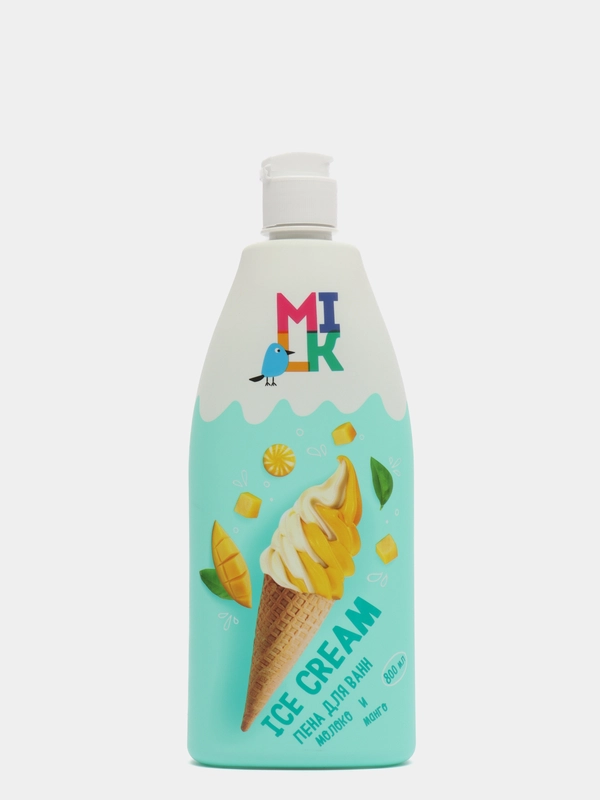 Пена для ванн Молоко и манго Milk, 800 мл