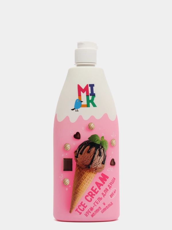 Milk Крем-гель для душа "Молоко и Шоколад", 800 мл