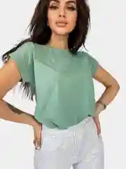 Футболка женская базовая, оверсайз