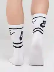 Белый носки мужские яркие, высокие