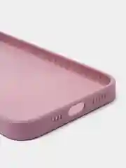Пудровый защитный стеклянный чехол для iphone 12pro с яблоком