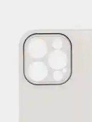 Белый защитный стеклянный чехол для iphone 12pro с яблоком
