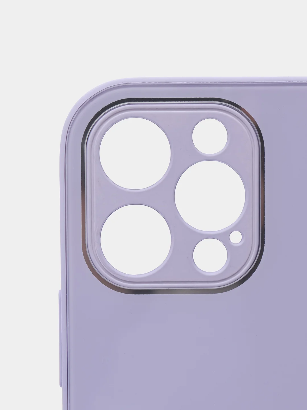 Лавандовый защитный стеклянный чехол для iphone 12pro с яблоком
