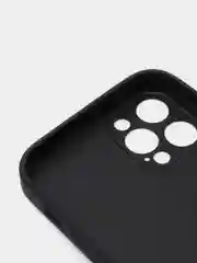 Черный защитный стеклянный чехол для iphone 12pro с яблоком