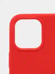 Красный силиконовый защитный чехол iphone 12 Pro Max