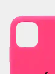 Фуксия силиконовый защитный чехол на iPhone 11