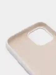 Белый силиконовый защитный чехол iphone 12 Pro Max