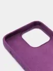 Пурпурный силиконовый защитный чехол Iphone 13 Pro, с закрытым низом
