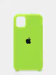 Салатовый защитный чехол для телефона на Iphone 11