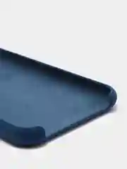Темно-синий силиконовый защитный чехол на iPhone 11