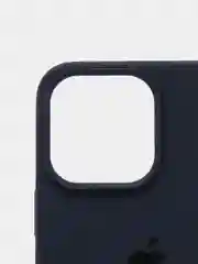 Темно-синий силиконовый защитный чехол Iphone 13 Pro, с закрытым низом