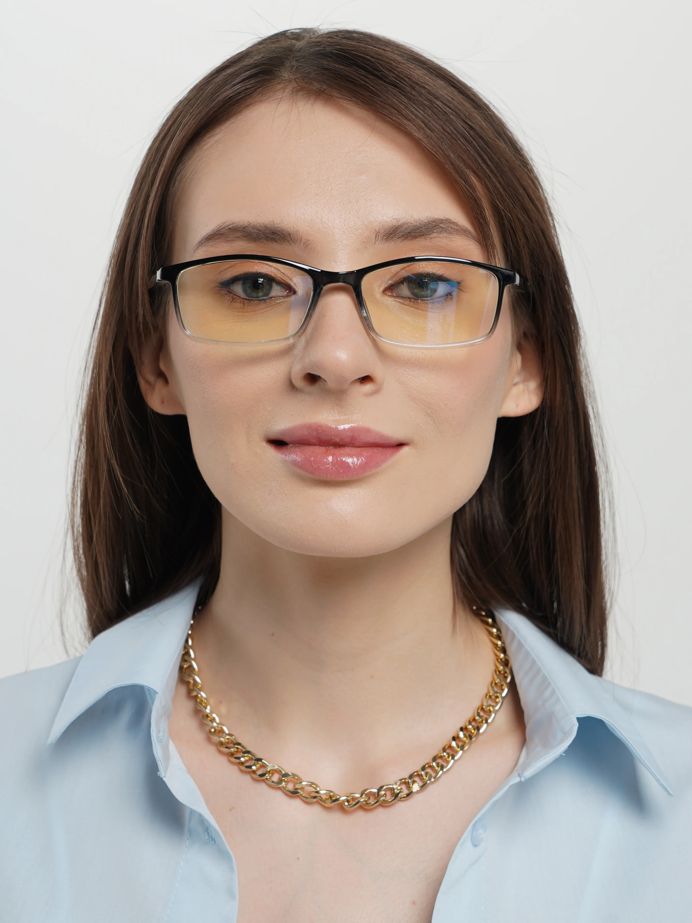 Белый очки для работы за компьютером. Унисекс