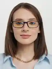Фиолетовый очки для работы за компьютером. Унисекс