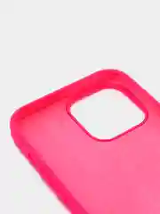 Фуксия силиконовый защитный чехол для iPhone 13 Pro Max с закрытым низом
