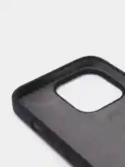Черный силиконовый защитный чехол Iphone 13 Pro, с закрытым низом