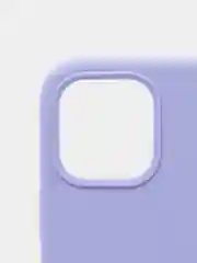 Лавандовый силиконовый защитный чехол iphone 12 Pro Max