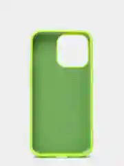 Лайм силиконовый защитный чехол Iphone 13 Pro, с закрытым низом