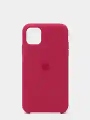 Коралловый меланж силиконовый защитный чехол на iPhone 11