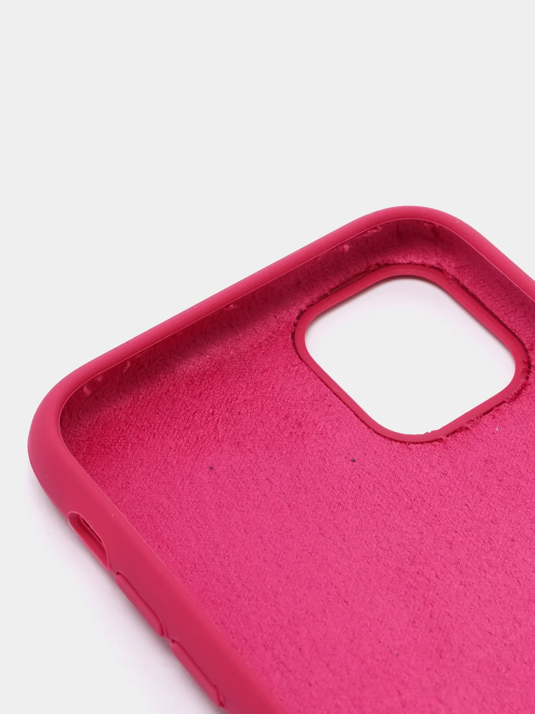 Коралловый меланж силиконовый защитный чехол на iPhone 11